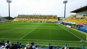 日立柏サッカー場：2017YBCルヴァンカップ第4節