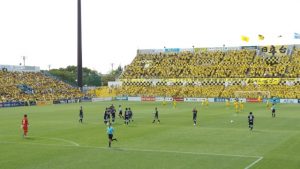 キックオフ直前：日立柏サッカー場