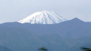 中央線からの富士山