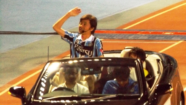 2016年川崎市制記念試合のヒデキさん♪