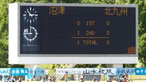 試合結果｜沼津 1-0 北九州