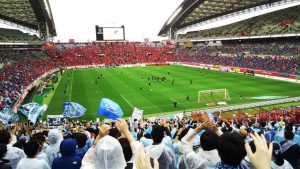 アウェイ側ゴール裏｜埼玉スタジアム2002