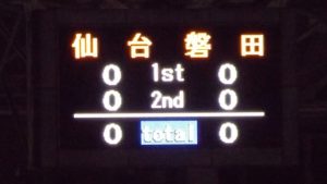 仙台 0-0 磐田｜試合結果
