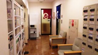 大浴場の入口|ホテルルートイン札幌北四条