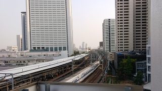 線路側の部屋から|スーパーホテルPremier武蔵小杉駅前
