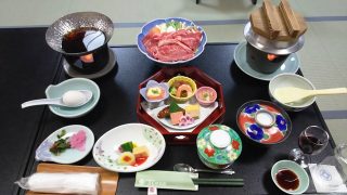 夕食|かみのやま温泉 別館ふじや旅館<山形県>