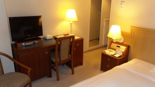 シングルルーム(奥側から)|ホテルマイステイズプレミア札幌パーク(旧アートホテルズ札幌)