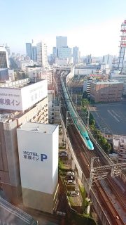 トレインビュー|アパヴィラホテル<仙台駅五橋>