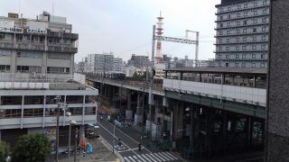 窓からの眺望(新今宮駅)|ビジネスホテル サンプラザ
