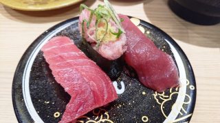 まぐろ三点盛り|もりもり寿し 三宮OPA2店