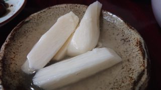 長いもわさび漬｜まるじゅう 田中漬物食品