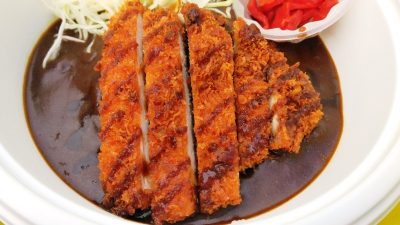 ロースカツ(アップ)|ゴーゴーカレー(プライフーズスタジアム)