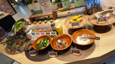 朝食のサラダ|スーパーホテルPremier仙台国分町天然温泉