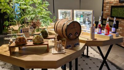 ウェルカムバーのフード|スーパーホテルPremier仙台国分町天然温泉