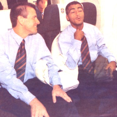 With Romario